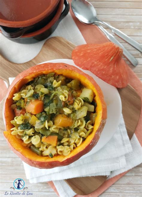 Minestrone Di Verdure Con Zucca Ricetta Tradizionale Di Famiglia Le