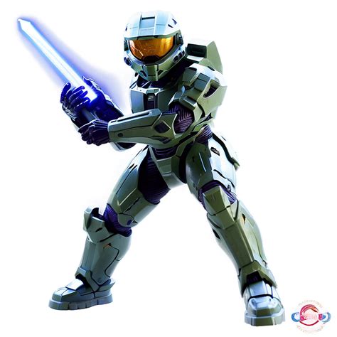 Download Master Chief With Energy Sword Png 05212024