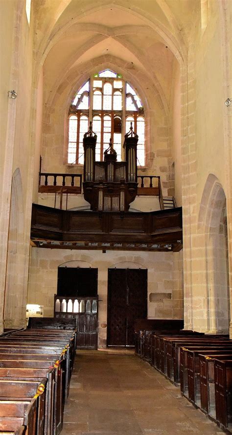 Orgue De Tribune Glise Notre Dame De Lassomption Noyers Yonne