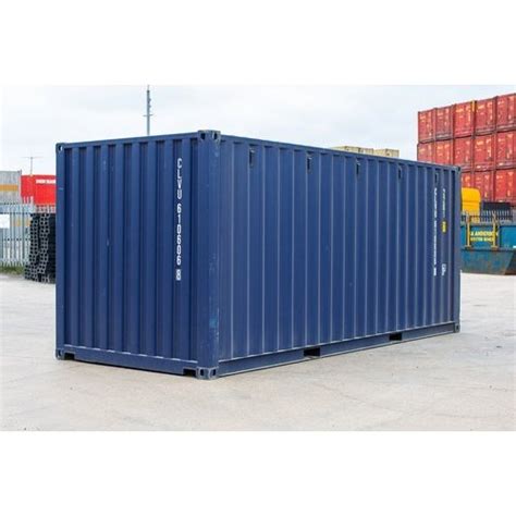 Galvanized Steel Feet Blue Shipping Container Capacity Ton At