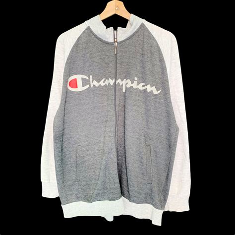 Pick Vintage Champion Sweater Big Logo Spellout Champion Etsy