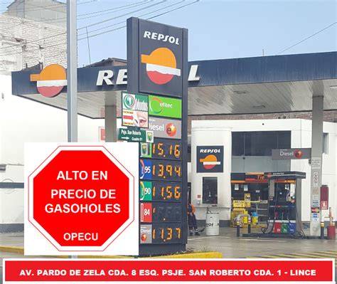 Opecu Repsol Con Nueva Alza De Precios De Combustibles De Hasta 2 6