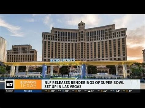 NFL Releases Renderings Of Super Bowl Set Up In Las Vegas YouTube