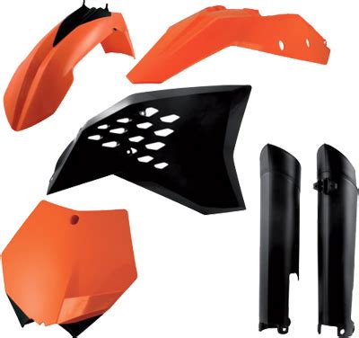 Full Plastic Kit For Ktm By Acerbis Slavens Racing