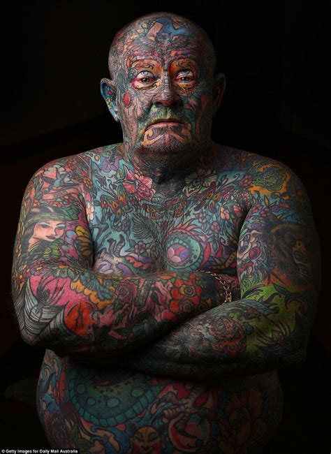 Man Covers Every Inch Of His Body In Tattoos Even His Eyeballs