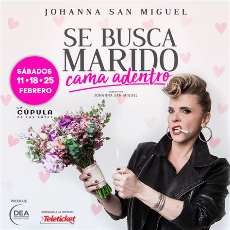 Johanna San Miguel Se Busca Marido Cama Adentro Regresa Renovado