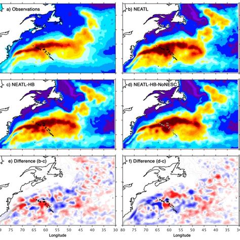 Sea Surface Height Variability In Cm In The Gulf Stream Region For A