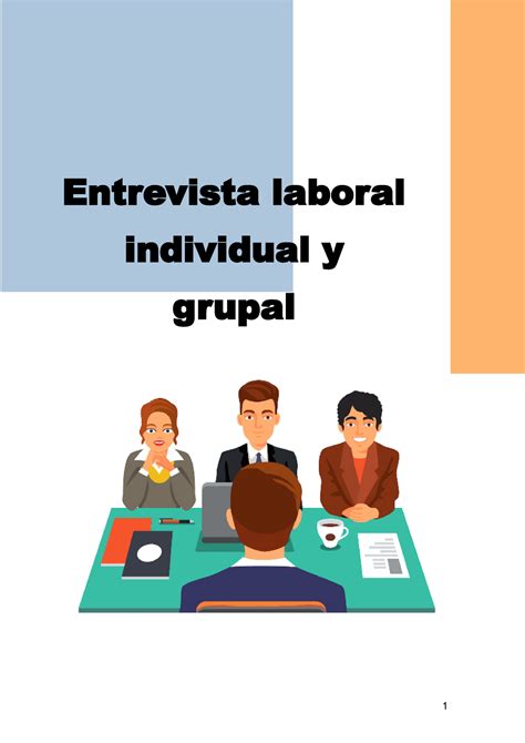 Entrevista Laboral Individual Y Grupal Ventajas Y Desventajas