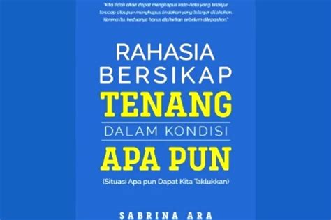 Tips Tenang Dalam Mengahadapi Masalah Metro Ntb