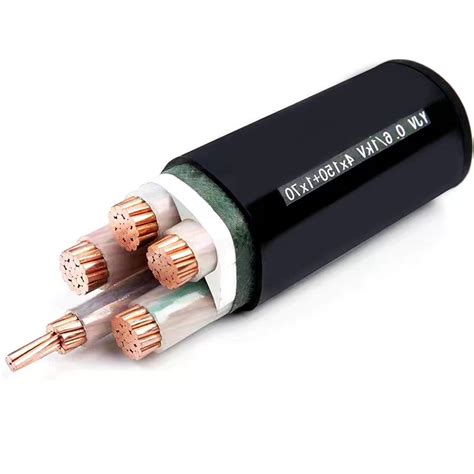 Yjv XLPE Insulated Copper Wire Single Core Low Voltage Power Flexible