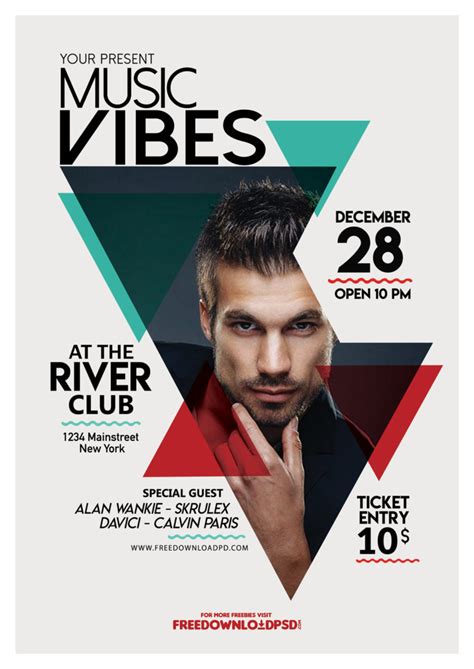 Club Flyer Template Free