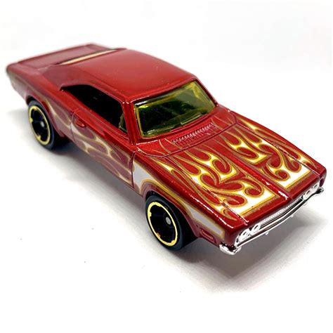 Carrinho Hot Wheels Dodger Charger Vermelho Qozdp Hw Flames Mattel Toyshow Tudo De