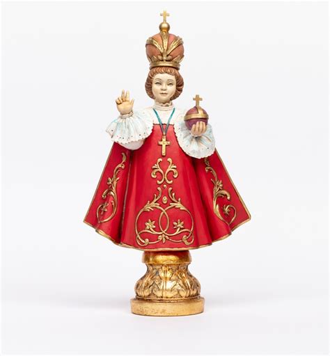 Niño Jesús De Praga De Resina 52 Cm Estatuas Religiosas