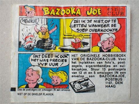 Bazooka Joe En Zijn Club Topps Chewing Gum Catawiki