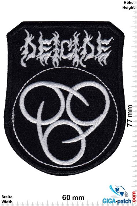 Deicide Deicide - Death-Metal-Band - Logo - Aufnäher Shop / Patch ...