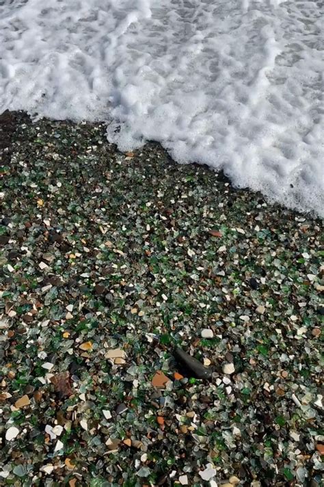 Glass Pebble Beach California Is It Really This Amazing [video] Glass Beach California