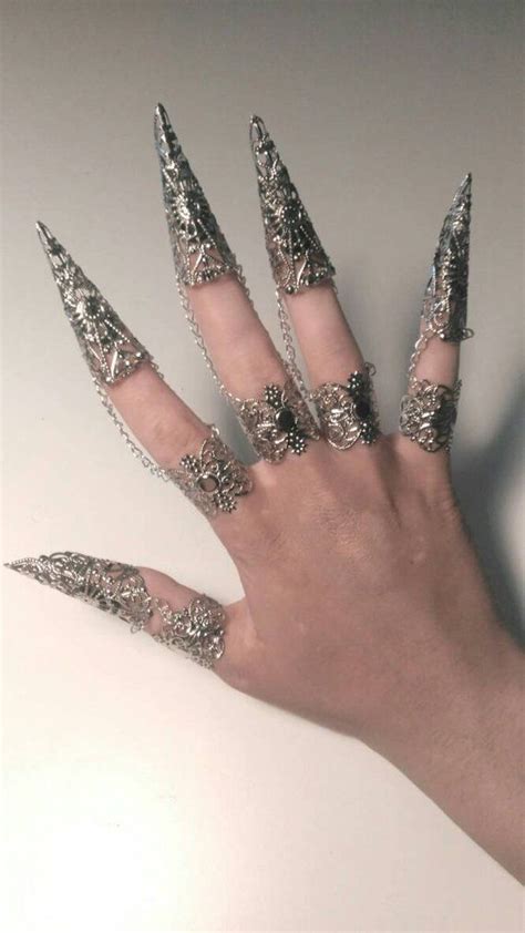 Hand Armour Kali Gothic Finger Claws Hand Jewelry Cute Jewelry