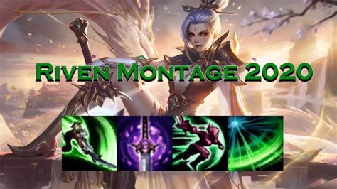 Best Riven Montage 2020 Huge Outplays Youtube