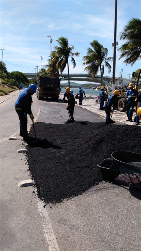 Bairros Jacar Gamboa E S O Crist V O Recebem Opera O Tapa Buracos