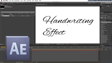 Fast Video Tutorial Showing You How To Animate A Handwriting Effect In