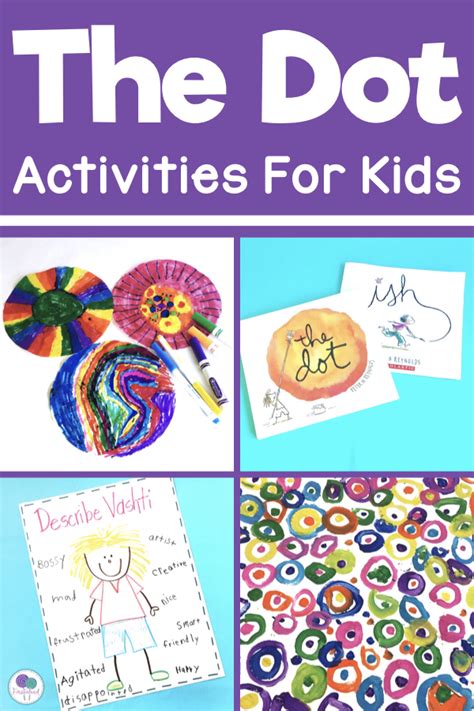 The Dot Activities By Peter H Reynolds For First Grade Firstieland