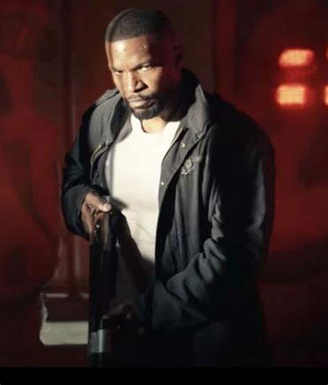 Jamie Foxx Project Power Art Coat - Jackets Creator