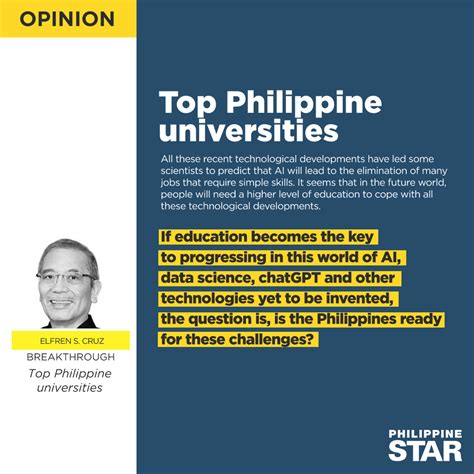 The Philippine Star On Twitter OPINION If The Philippines Is To