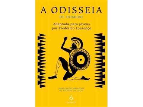 Livro A Odisseia De Homero Adaptada Para Jovens de Frederico Lourenço