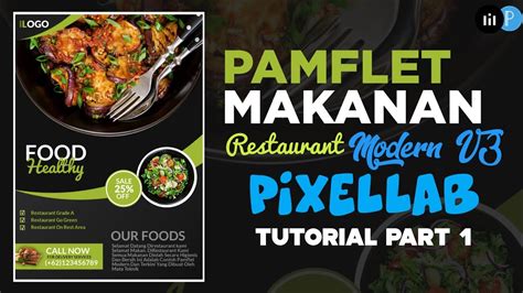 Pixellab Tutorial Part 1 Cara Membuat Pamflet Mananan Restoran Versi