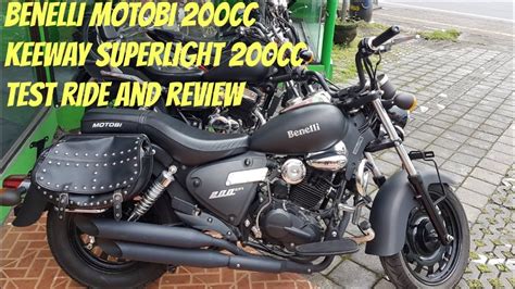 Benelli Motobi 200cc Keeway Superlight 200cc Test Ride And Review