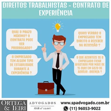 Exemplo De Contrato De Experiencia De Trabalho Novo Exemplo