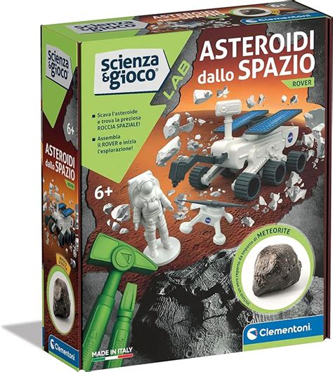 Clementoni Scienza E Gioco Lab Spazio Kit Esplorazione Asteroide Da