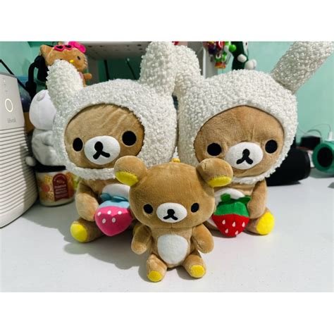 Authentic San X Rilakkuma Plush Bundle Shopee Philippines