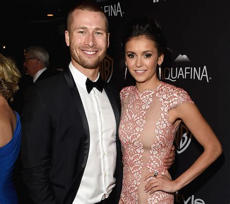 Nina Dobrev Dating Actor Glen Powell