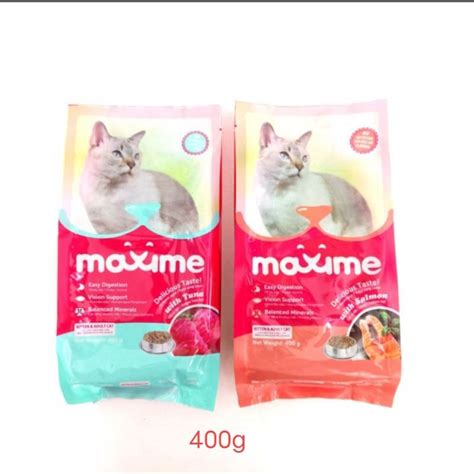 Maxime Kitten And Adult Cat Food 400g Shopee Malaysia