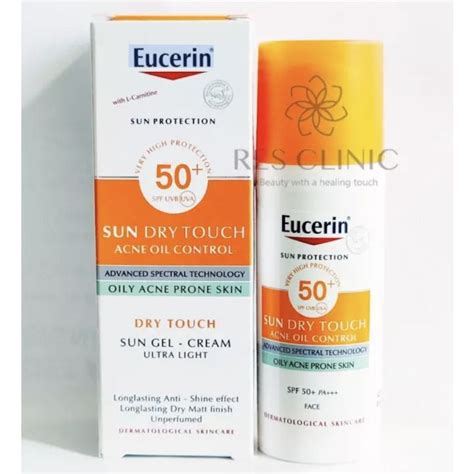 New RES CLINIC Eucerin Sun Dry Touch Oil Control Sunscreen SPF 50