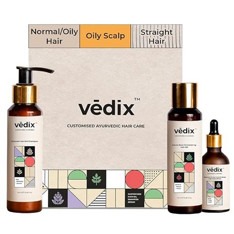 Vedix Customized Hair Fall And Dandruff Control Regimen For Normaloily