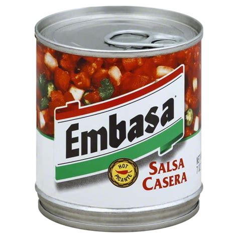 EMBASA Salsa, Casera, Hot, 7 Oz - Walmart.com