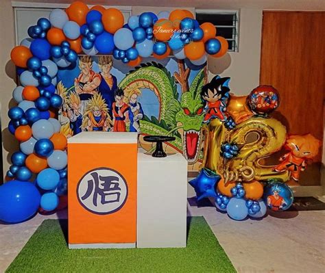 Dragon ball Z decoration Piñata de goku Fiesta de goku Decoracion