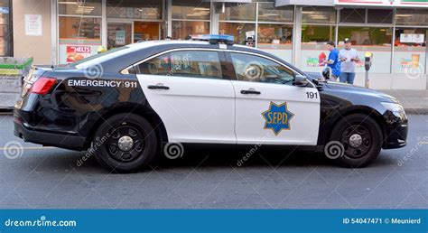 Car of San Francisco Police Department Editorial Photo - Image of ...