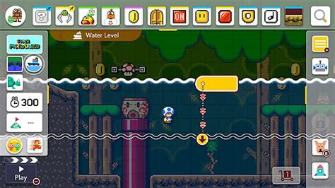 Super Mario Maker 2 Cómo Hacer Que El Agua O Lava Suba Y Baje The