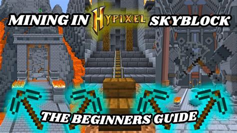 The Ultimate Guide To Early Game Mining In Hypixel Skyblock Youtube