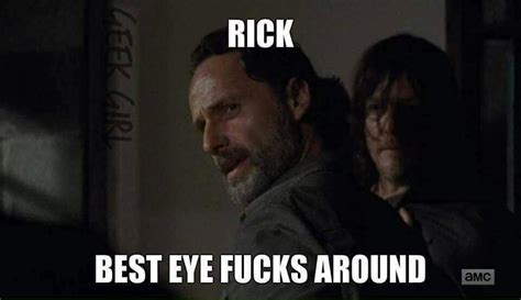 Épinglé sur Rick Grimes funny memes