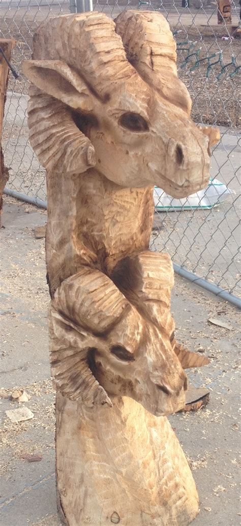 Hooved Animals Matt O Chainsaw Carving