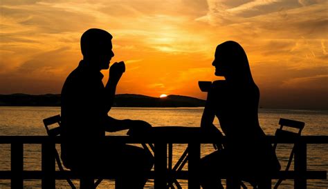 Free Images Sunset Couple Coffee Sitting Table Drink Chair Tea