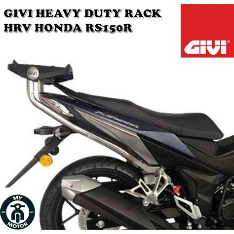 MYRIDER GIVI Heavy Duty Rack HRV Honda Rs150R Rs150 Monorack Shopee