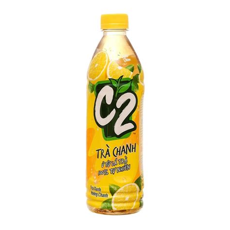 Nước C2 Trà Chanh Chai 455ml