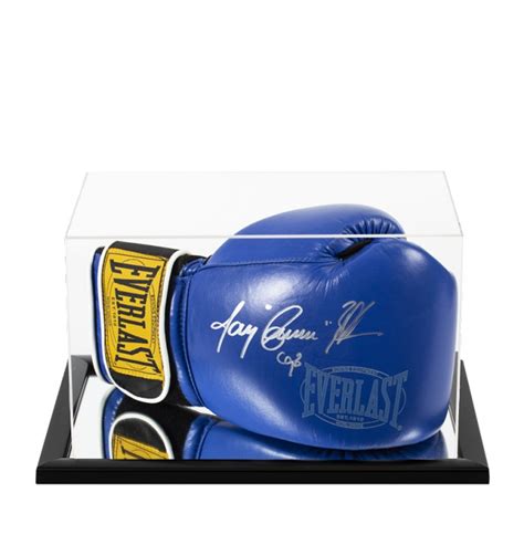 Tony Bellew Signed Boxing Glove Lonsdale Blue In Acrylic Display Case Genuine Signed