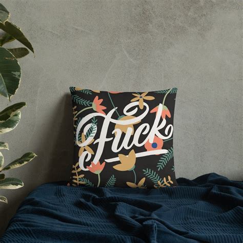 Fuck Pillow Etsy