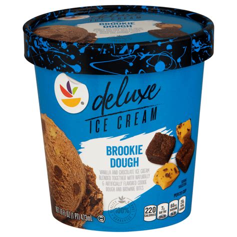 Store Brand Ice Cream Brookie Dough Deluxe Fl Oz Delivery Or